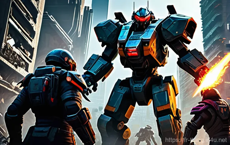 탕탕특공대 클랜 시스템 가이드 - **Prompt: Collaborative Clan Boss Battle**
    A dynamic, action-packed scene depicting a diverse gr...